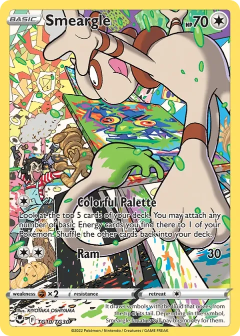 Carte Pokémon Queulorior TG10/TG30, extension Tempête Argentée