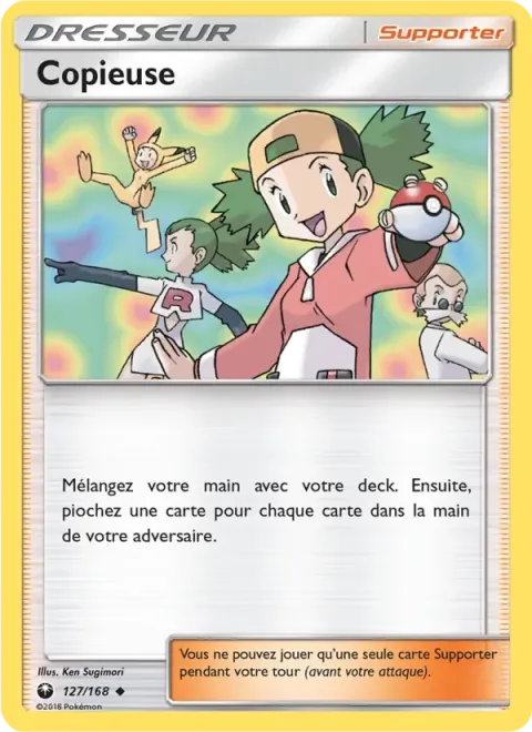 Carte Pokémon Copieuse 127/168, extension Tempête Céleste