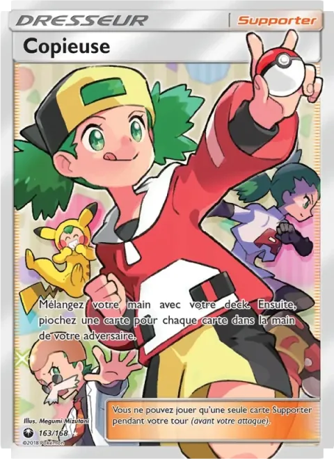 Carte Pokémon Copieuse 163/168, extension Tempête Céleste
