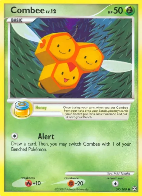 Carte Pokémon Apitrini 057/100, extension Tempête