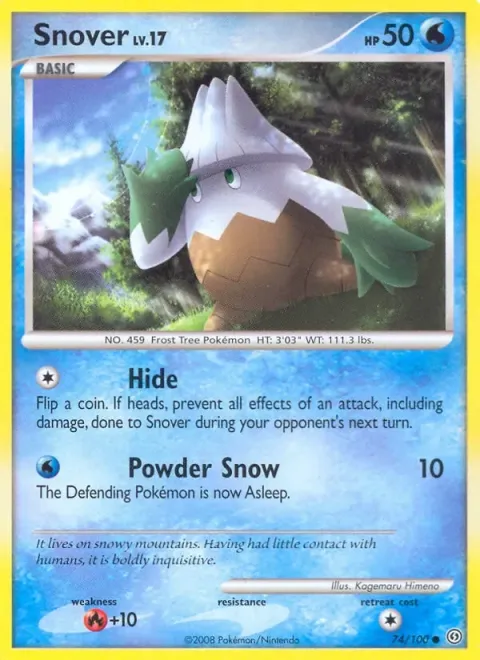 Carte Pokémon Blizzi 074/100, extension Tempête