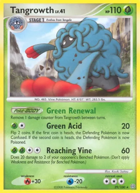 Carte Pokémon Bouldeneu 029/100, extension Tempête