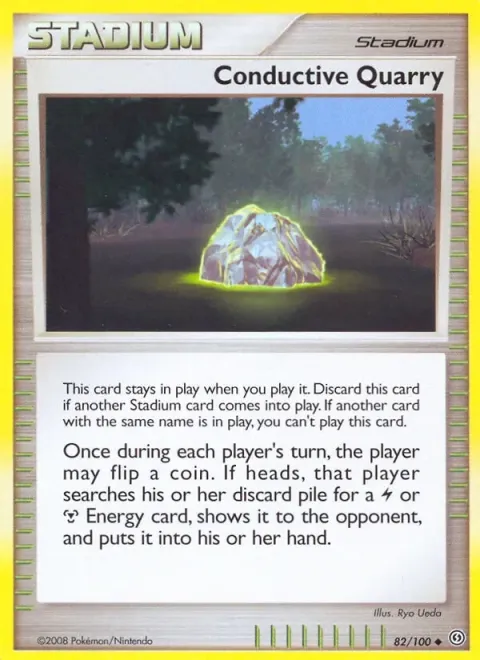 Carte Pokémon Carrière conductrice 082/100, extension Tempête