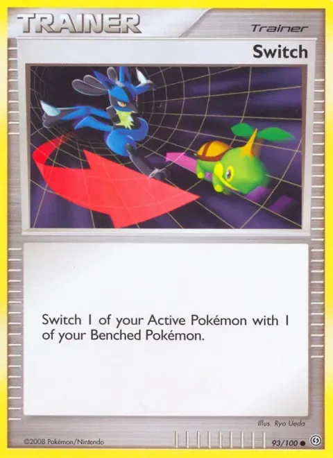 Carte Pokémon Échange 093/100, extension Tempête