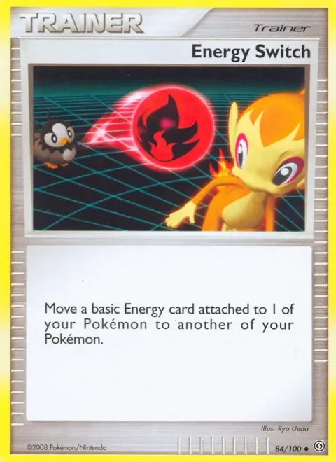 Carte Pokémon Échange d’Énergie 084/100, extension Tempête