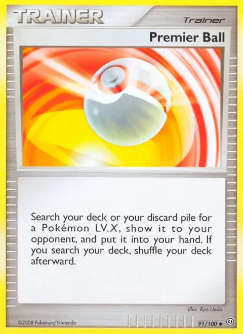 Carte Pokémon Honor ball 091/100, extension Tempête