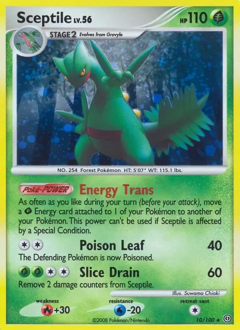 Carte Pokémon Jungko 010/100, extension Tempête