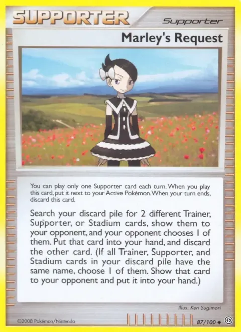 Carte Pokémon La requête de Vivianne 087/100, extension Tempête