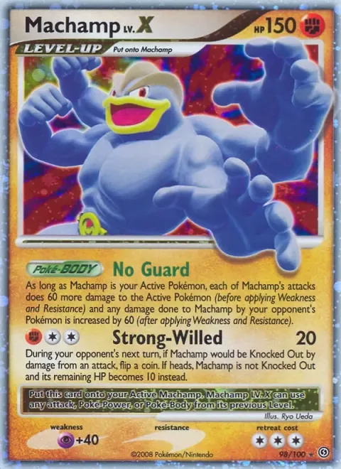 Carte Pokémon Mackogneur 098/100, extension Tempête