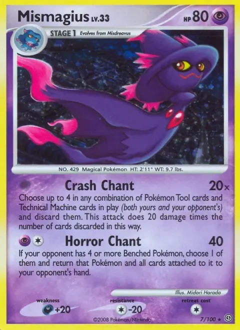 Carte Pokémon Magirêve 007/100, extension Tempête