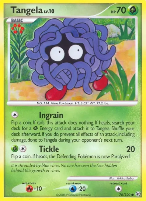 Carte Pokémon Saquedeneu 078/100, extension Tempête