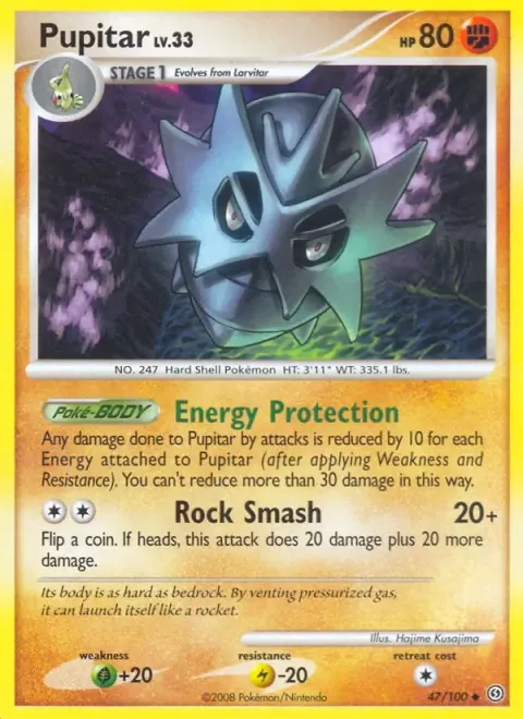 Carte Pokémon Ymphect 047/100, extension Tempête