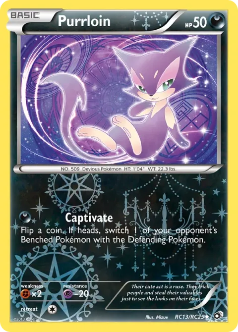 Carte Pokémon Chacripan RC13/RC25, extension Trésors Légendaires (sortie anglaise)