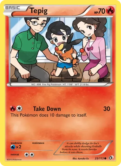 Carte Pokémon Gruikui 025/113, extension Trésors Légendaires (sortie anglaise)