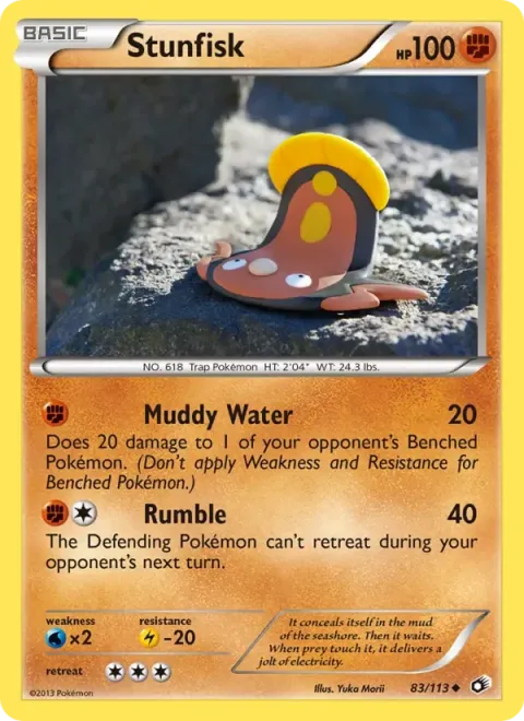 Carte Pokémon Limonde 083/113, extension Trésors Légendaires (sortie anglaise)