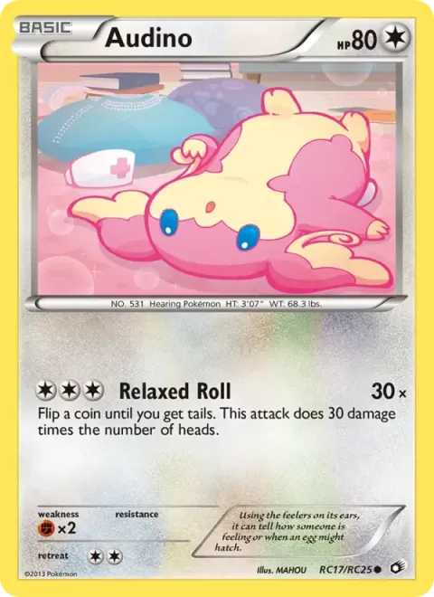 Carte Pokémon Nanméouïe RC17/RC25, extension Trésors Légendaires (sortie anglaise)