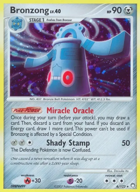Carte Pokémon Archéodong 006/123, extension Trésors Mystérieux