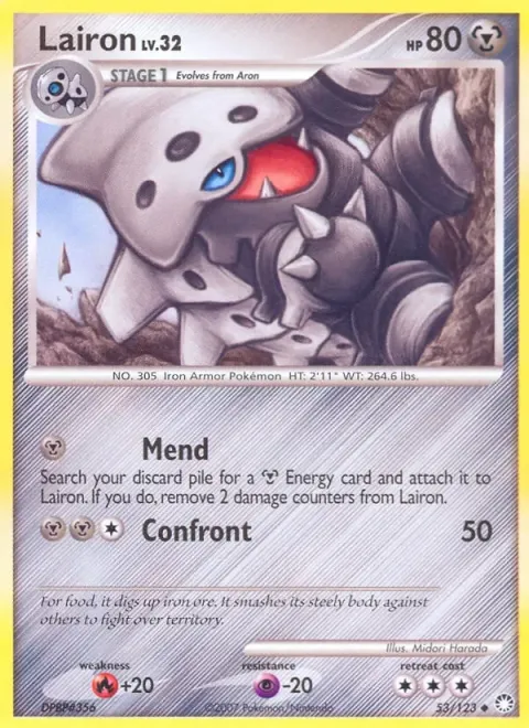Carte Pokémon Galegon 053/123, extension Trésors Mystérieux