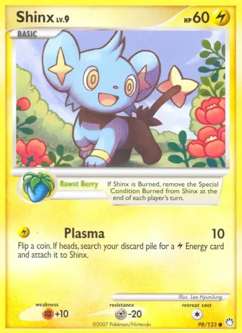 Carte Pokémon Lixy 098/123, extension Trésors Mystérieux