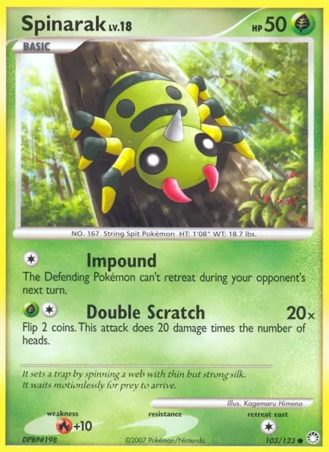 Carte Pokémon Mimigal 103/123, extension Trésors Mystérieux
