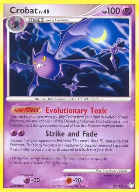 Carte Pokémon Nostenfer 023/123, extension Trésors Mystérieux