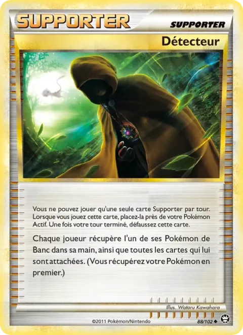 Carte Pokémon Détecteur 088/102, extension Triomphant