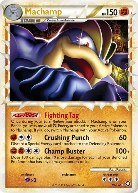 Carte Pokémon Mackogneur 095/102, extension Triomphant