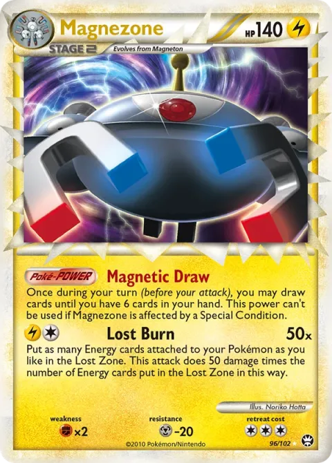 Carte Pokémon Magnézone 096/102, extension Triomphant