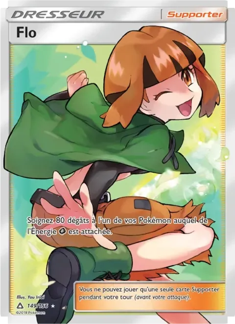 Carte Pokémon Flo 149/156, extension Ultra-Prisme
