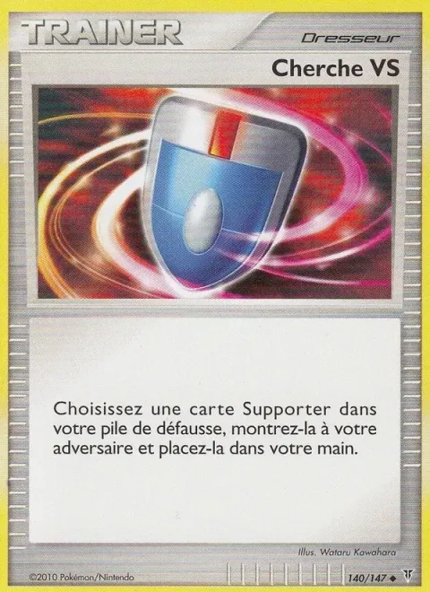 Carte Pokémon Cherche VS 140/147, extension Vainqueurs Suprêmes
