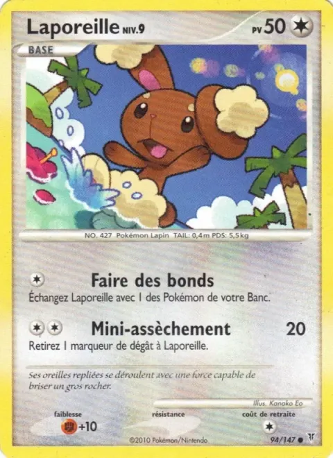 Carte Pokémon Laporeille 094/147, extension Vainqueurs Suprêmes