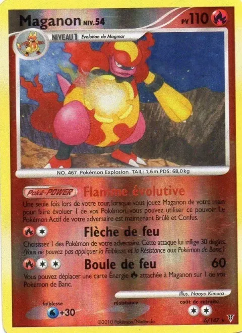Carte Pokémon Maganon 006/147, extension Vainqueurs Suprêmes