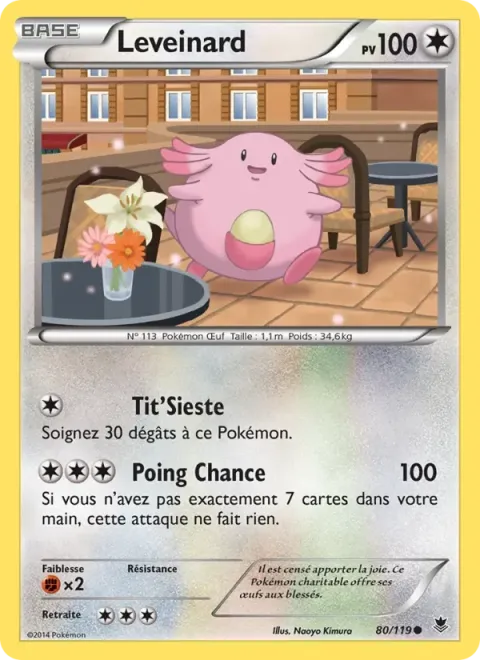 Carte Pokémon Leveinard 080/119, extension Vigueur Spectrale