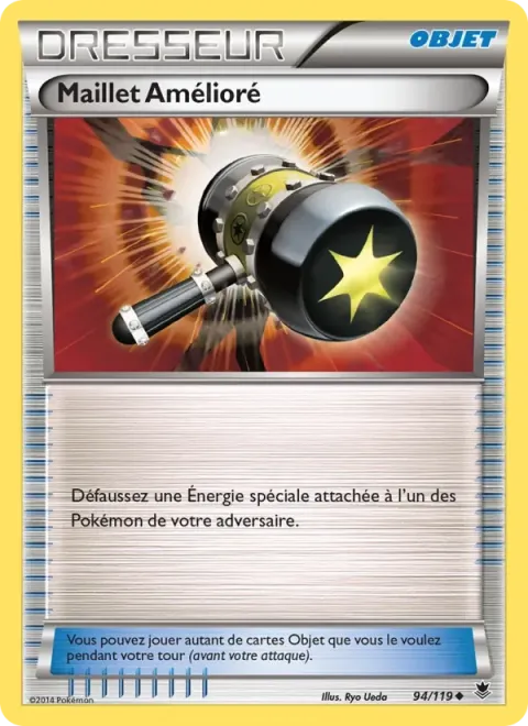 Carte Pokémon Maillet Amélioré 094/119, extension Vigueur Spectrale
