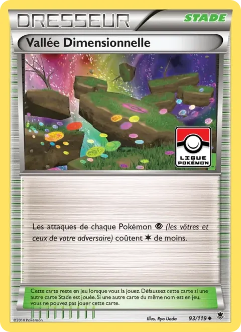 Carte Pokémon Vallée Dimensionnelle 093/119, extension Vigueur Spectrale