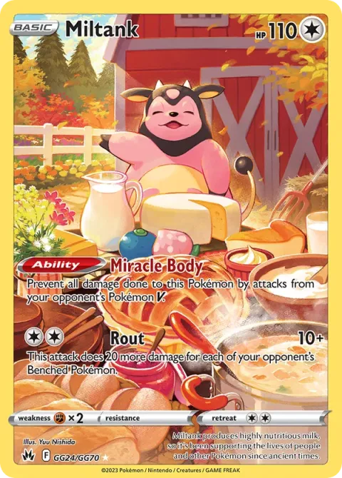 Carte Pokémon Écrémeuh GG24/GG70, extension Zénith Suprême