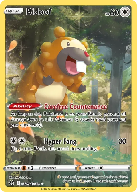Carte Pokémon Keunotor GG29/GG70, extension Zénith Suprême